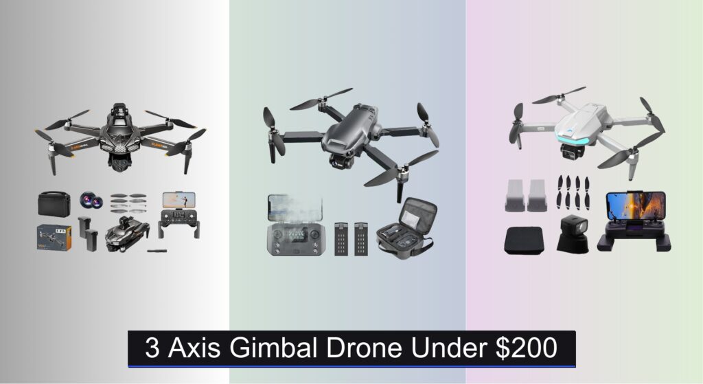 7 Best 3-Axis Gimbal Drones Under $200 2025
